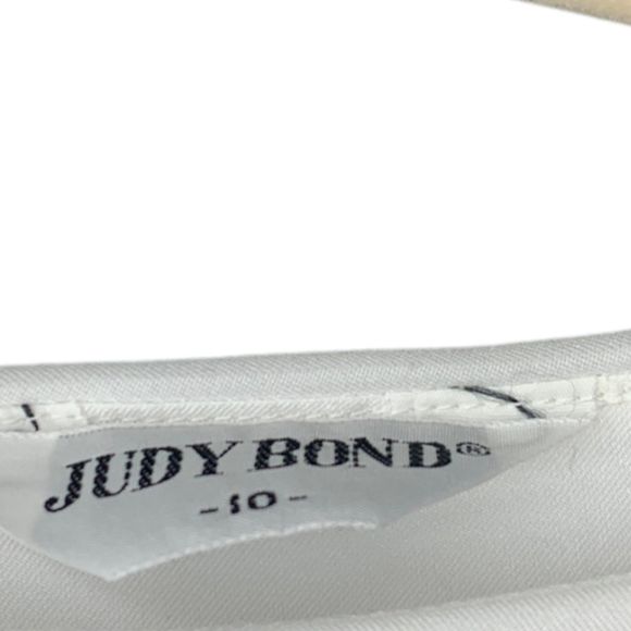 Vintage Floral Embroidered Sailor Collar Long Ballon Sleeve White Blouse 10 - Picture 5 of 9